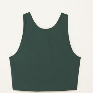 Dylan Tank Bra in Moss size Small